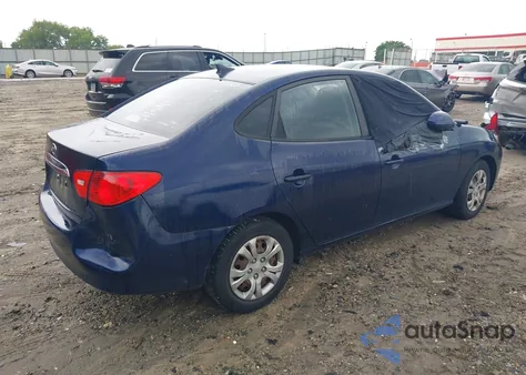 2010 Hyundai Elantra Gls из США, поврежденный, VIN KMHDU4AD9AU008652